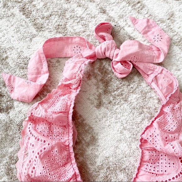 LoveShackFancy Peony Bodysuit in Salmon Pink, new with tags, size small - Picture 10 of 16